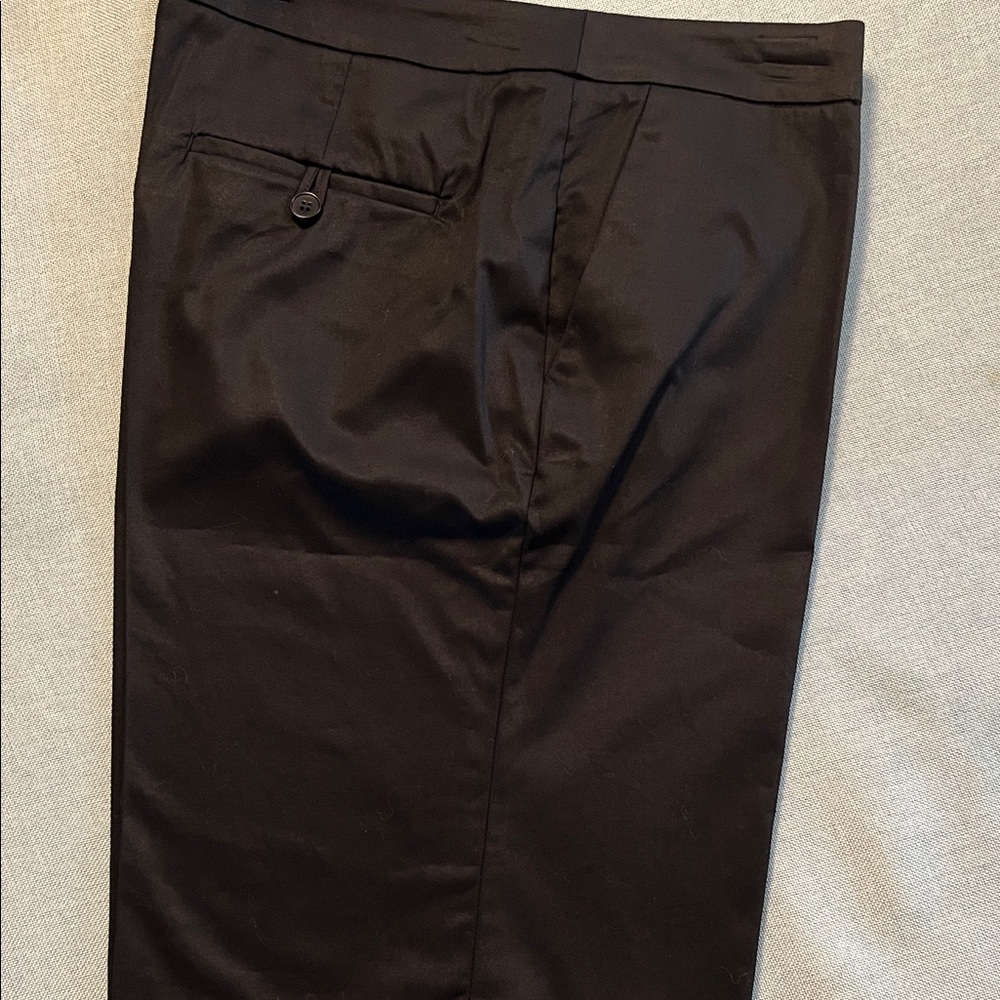 Talbots Women's Black Flat Front Shorts